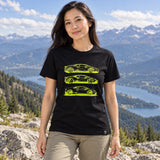 Lamborghini Lambo Motif T-Shirt – Black – illustrative photo (AI)