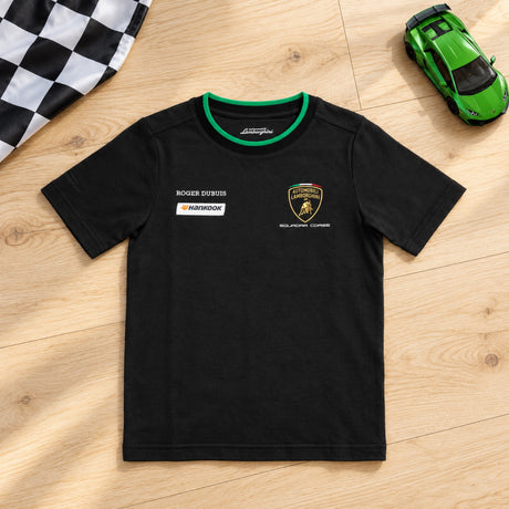 Lamborghini Squadra Corse Kinder-Team-T-Shirt – Illustrationsfoto (KI)