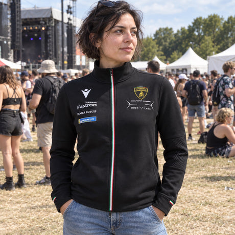 Lamborghini Hypercar SC63 Le Mans Team Sweatshirt – Black – ilustrační foto 2 (AI)