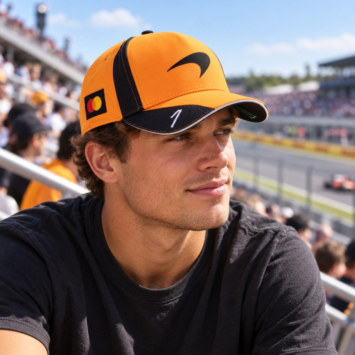 Lando Norris #1 McLaren F1 x Puma Cap – Team Edition – Illustrationsfoto (KI)