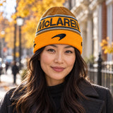 Lando Norris McLaren F1 Team Beanie – Orange – illustrative photo (AI)