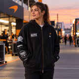 McLaren F1 NE GRPHC Zip Hoodie – Black Washed – illustrative photo (AI)