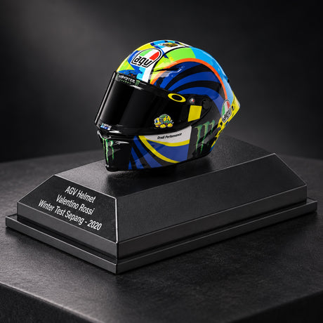 Minichamps Valentino Rossi MotoGP Sepang Test 2020 Helmmodell – Illustrationsfoto (KI)