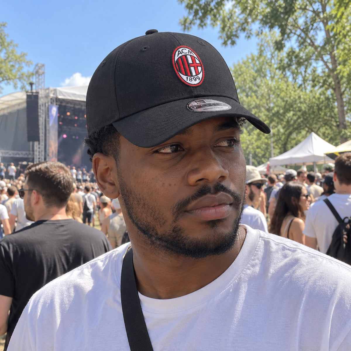 AC MILAN 9FORTY CORE Cap – Black – ilustrační foto (AI)