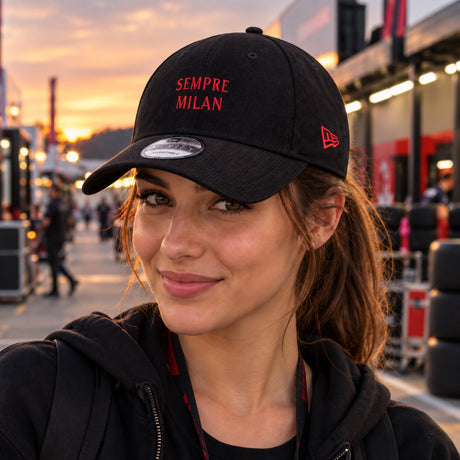 AC MILAN 9FORTY SEMPRE MILAN Cap – Schwarz – Illustrationsfoto (KI)