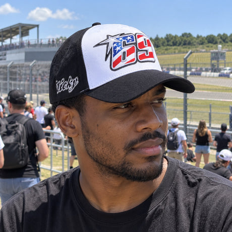 Nicky Hayden #69 Curved Peak Cap – ilustrační foto (AI)