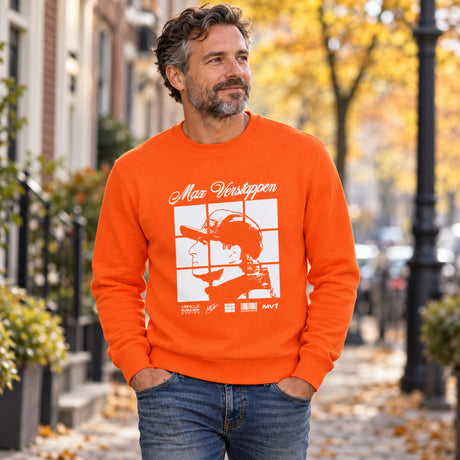 Oracle Red Bull Racing – Max Verstappen MV1 Freizeit-Sweatshirt – Illustrationsfoto (KI)