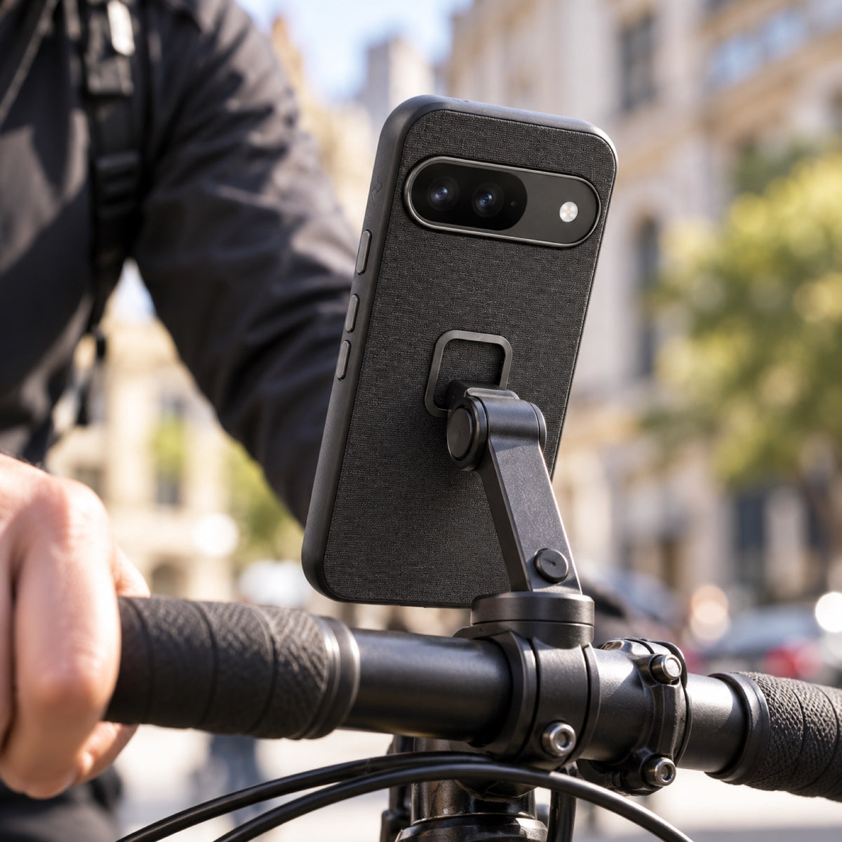 Peak Design Everyday Case – Google Pixel 9 – Charcoal – Illustrationsfoto (KI)