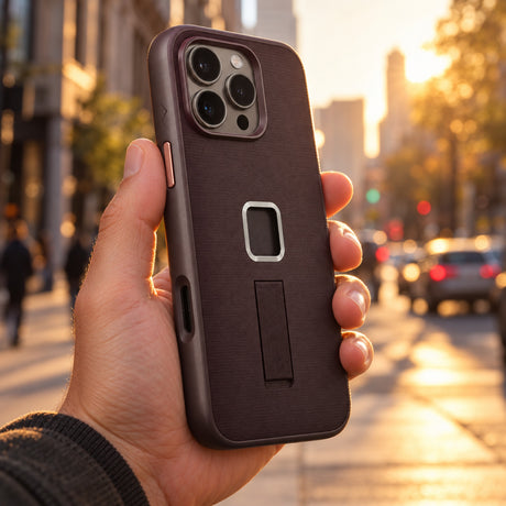 Peak Design Everyday Loop Case iPhone 16 Pro Max – Eclipse – illustrative photo (AI)