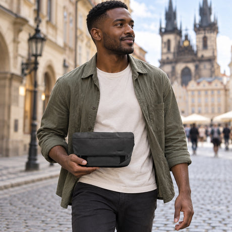 Peak Design Field Pouch v2 – Schwarz – Illustrationsfoto (KI)