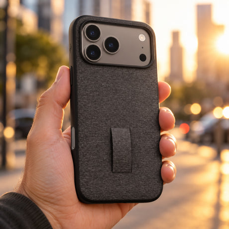 Peak Design Loop Case Non-Slimlink iPhone 18 Pro Max – Charcoal – illustrative photo (AI)