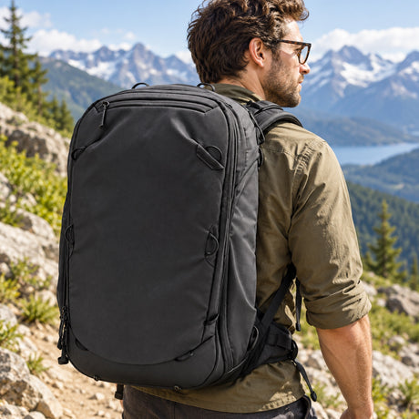 Peak Design Travel Backpack 45L v2 – Schwarz – Illustrationsfoto (KI)