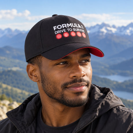 Puma F1 Drive to Survive Fan-Cap – Schwarz – Illustrationsfoto (KI)