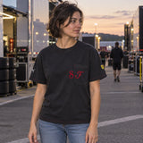 Scuderia Ferrari F1 GRAPHIC Casual T-Shirt – Black – ilustrační foto 2 (AI)