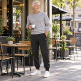 Scuderia Ferrari Men's Style Joggers – Black – illustrative photo (AI)