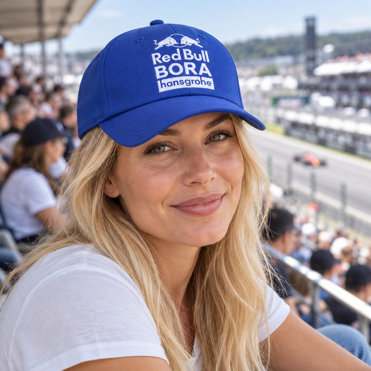 Red Bull Bora Hansgrohe ICONS Cap – PRO CYCLING Edition – illustrative photo (AI)