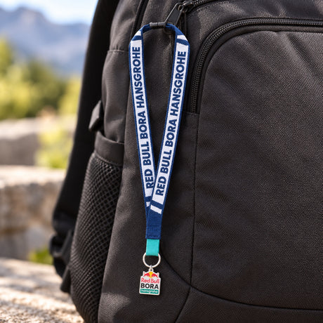 Red Bull Bora Hansgrohe Lanyard mit Logo – Illustrationsfoto (KI)