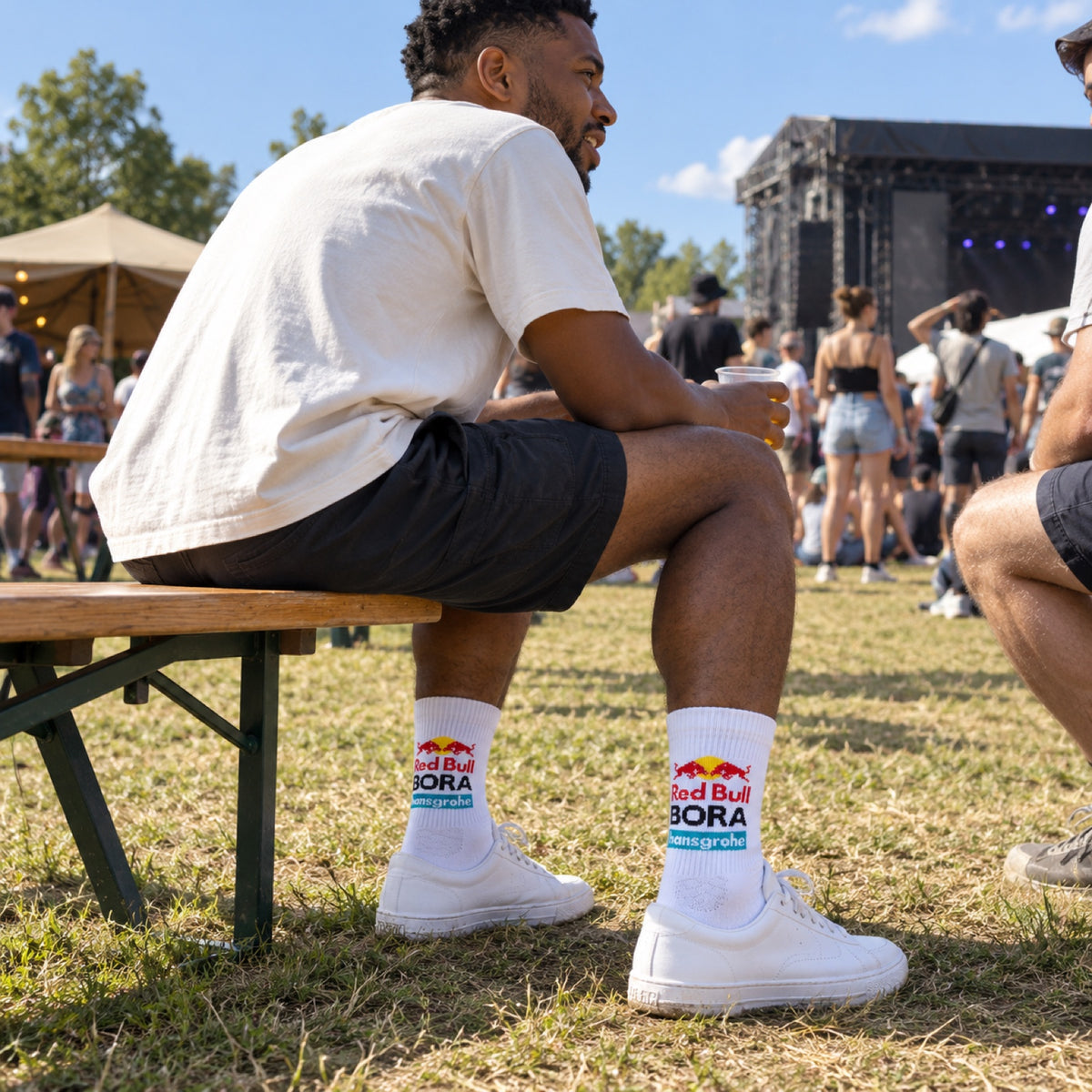 Red Bull Bora Hansgrohe Sports Socks with Logo – ilustrační foto (AI)