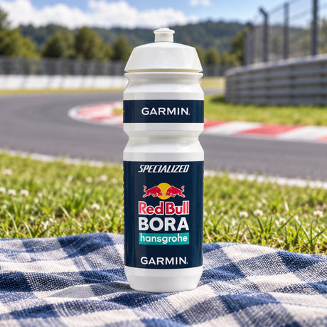Red Bull Bora Hansgrohe Trinkflasche – SPECIALIZED Team Edition 750ml – Illustrationsfoto (KI)