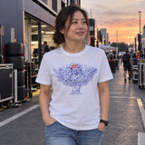 Red Bull Doodle Art T-Shirt – White – ilustrační foto 2 (AI)
