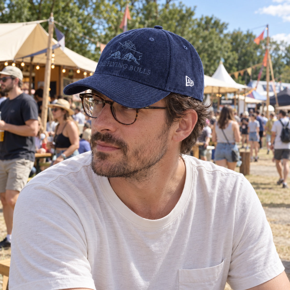 Red Bull The Flying Bulls Cap with Logo – Blue – ilustrační foto (AI)