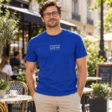 Oracle Red Bull Racing T-Shirt – GRAPHIC BULL Edition, Blau – Illustrationsfoto (KI)