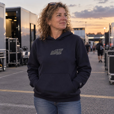 Oracle Red Bull Racing Max Verstappen PIXEL Hoodie – Navy – ilustrační foto 2 (AI)