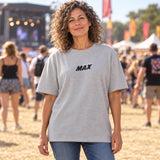 Max Verstappen Oracle Red Bull Racing T-Shirt – PIXEL Edition, Grau – Illustrationsfoto (KI)