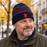 Max Verstappen Red Bull Racing F1 Team Beanie – Navy Blue – illustrative photo (AI)