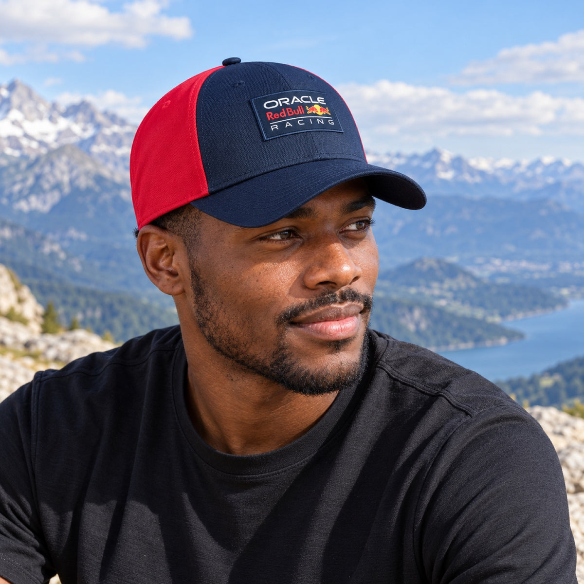 Oracle Red Bull Racing F1 MONO Cap with Logo – illustrative photo (AI)