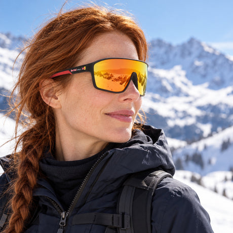 Red Bull Spect DAFT Sunglasses – Black with Brown Lens – illustrative photo (AI)