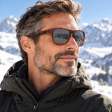 Red Bull Spect KREY Sonnenbrille – Braun mit Smoke-Gläsern – Illustrationsfoto (KI)