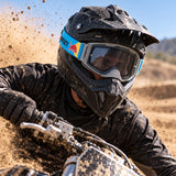 Red Bull Spect STRIVE Motocross Goggles – Grey with Smoke Lens – illustrative photo (AI)