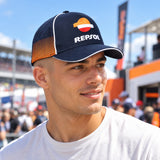 Repsol Team Cap with Logo – Navy – illustrative photo (AI)
