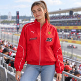 Charles Leclerc Scuderia Ferrari F1 x Puma Jacke – Fan Edition – Illustrationsfoto (KI)