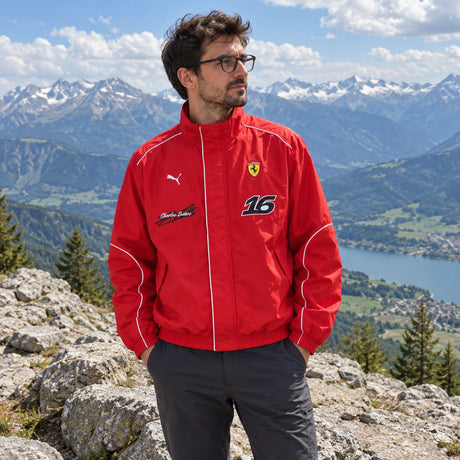 Charles Leclerc Scuderia Ferrari F1 x Puma Jacket – Fan Edition – ilustrační foto (AI)