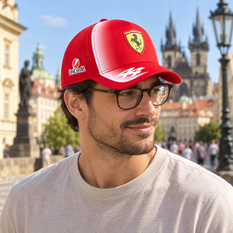 Lewis Hamilton Scuderia Ferrari F1 x Puma Cap – Team Edition – illustrative photo (AI)