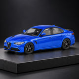Solido Alfa Romeo Giulia Quadrifoglio Model 1:43 – Blue – illustrative photo (AI)