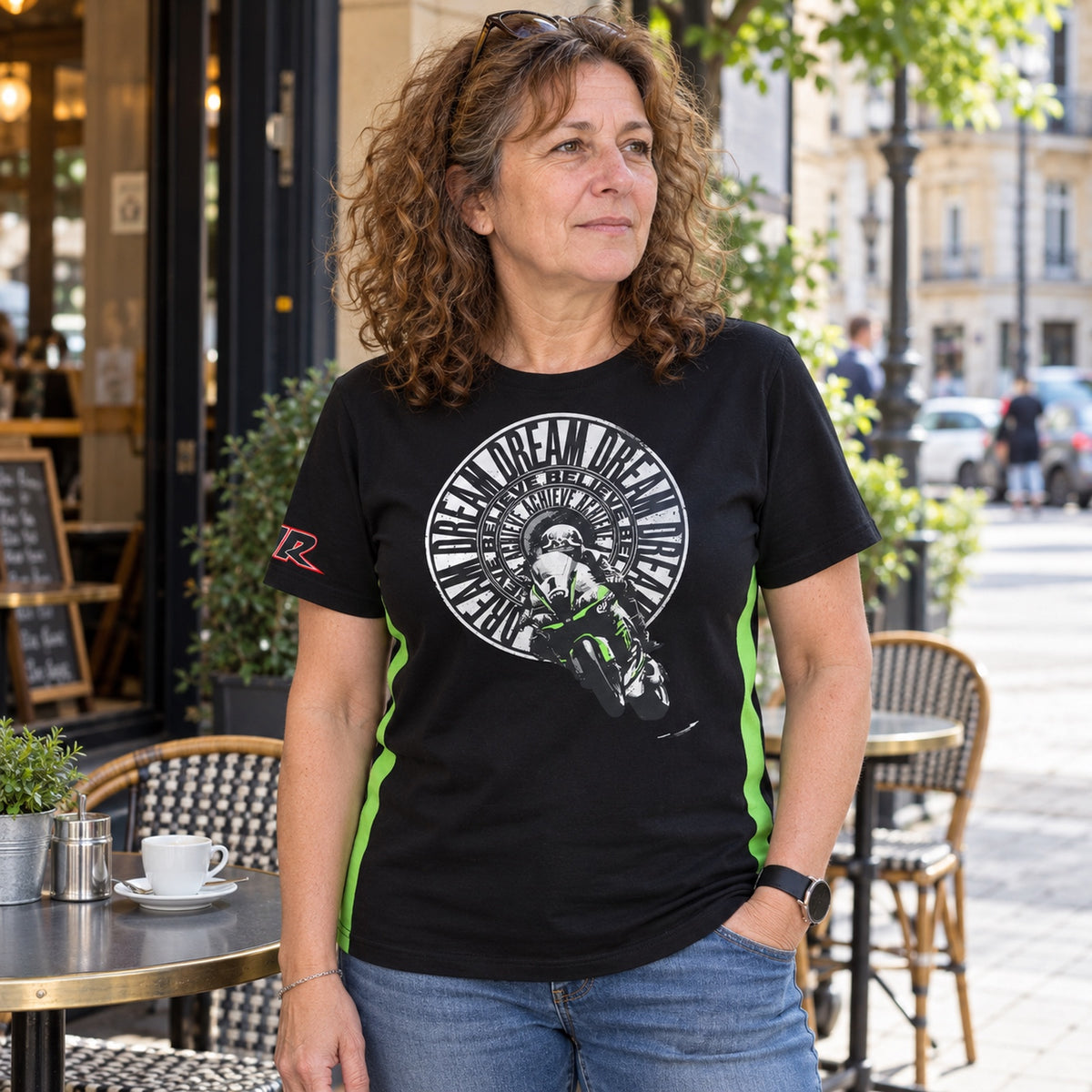#TEAM65 DREAM, BELIEVE, ACHIEVE T-Shirt 2019 – ilustrační foto 2 (AI)