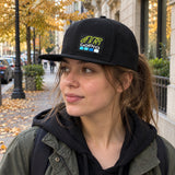 VR46 Valentino Rossi GoPro Cap – Black, Flat Peak – ilustrační foto 2 (AI)