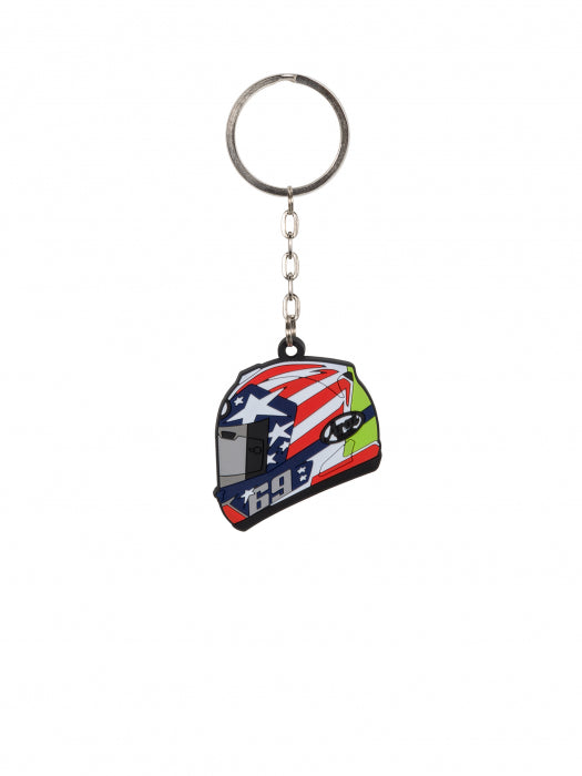 Nicky Hayden helmet-shaped keyring
