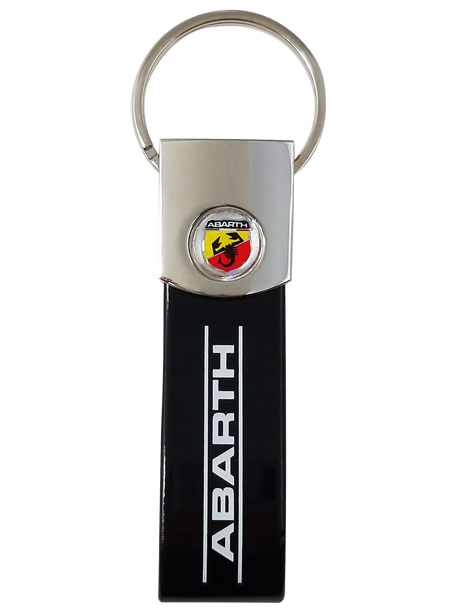 Abarth BAND keyring black