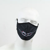 Fiat 500 Gesichtsmaske schwarz