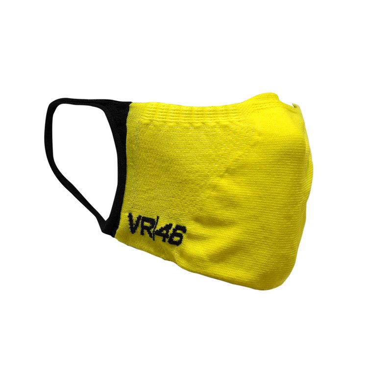 Valentino Rossi VR46 Gesichtsmaske gelb