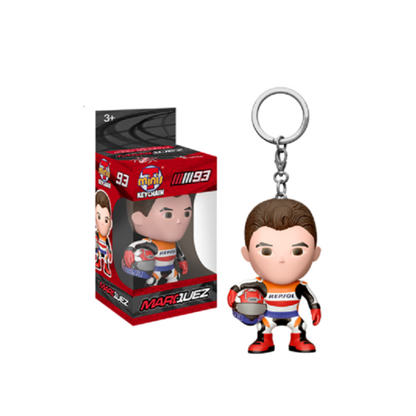 T-minis Marc Márquez Paddock keyring
