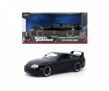 Modell Fast & Furious Toyota Supra 1:24 schwarz