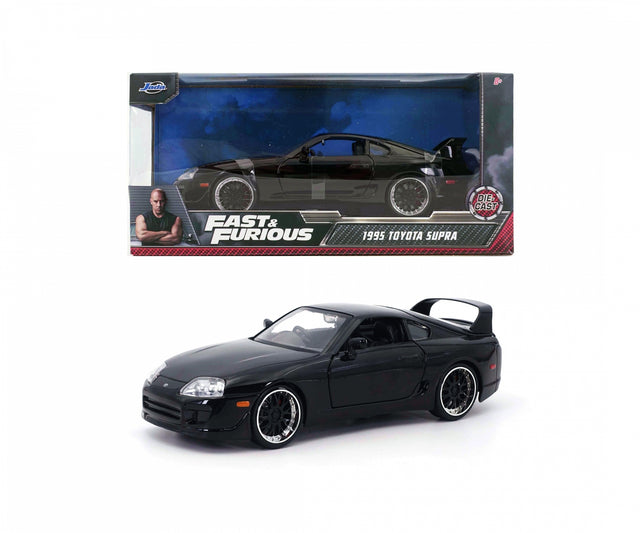 Fast & Furious Toyota Supra 1:24 model black