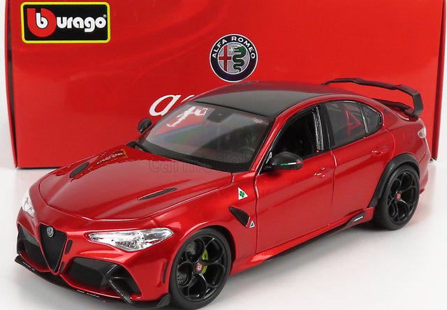 Bburago model Alfa Romeo Giulia GTAm, red