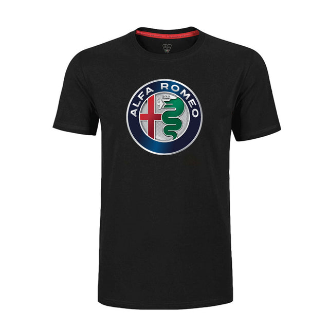 Alfa Romeo T-shirt black with AR logo