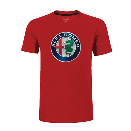 Alfa Romeo T-Shirt rot mit AR-Logo